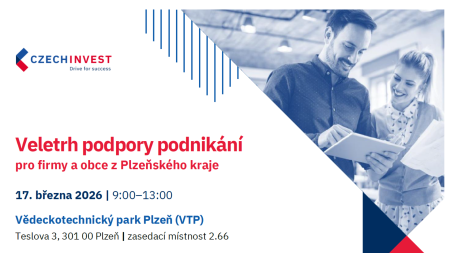 Veletrh podpory podnikání pro firmy a obce z Plzeňského kraje