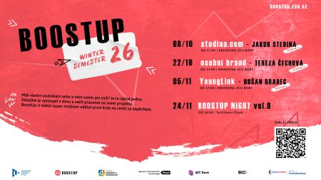 BoostUp: Winter semester 2026 – Dušan Brabec