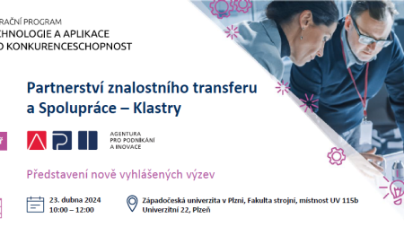 Seminář: Partnerství znalostního transferu a Spolupráce – Klastry