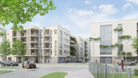 Plzeň staví na Světovaru nové bytové domy