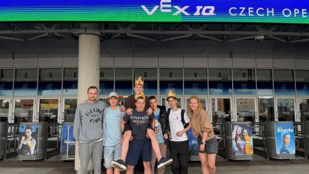 Robotická soutěž VEX IQ Czech Open 2025