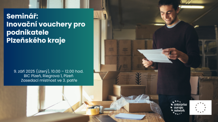 Seminář: Inovační vouchery pro podnikatele Plzeňského kraje