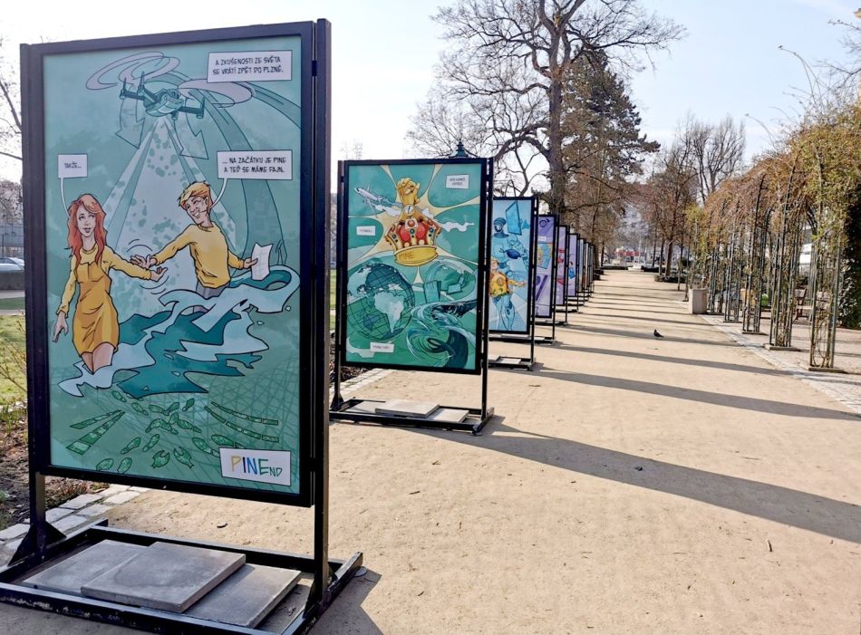 Výstava PINE_komiksový příběh 3_foto SITMP