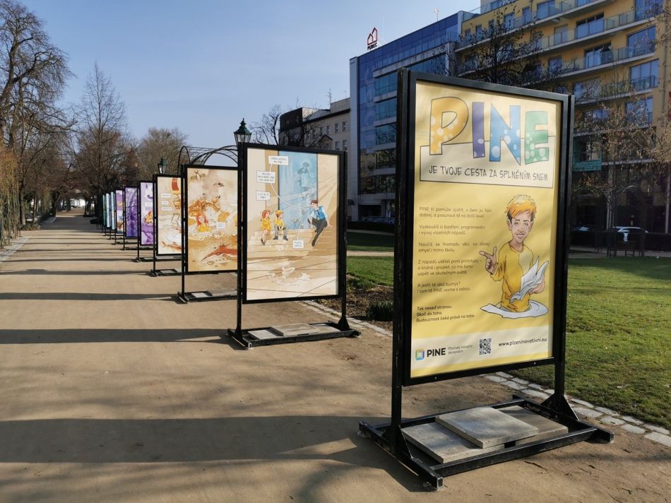 Výstava PINE_komiksový příběh_foto SITMP